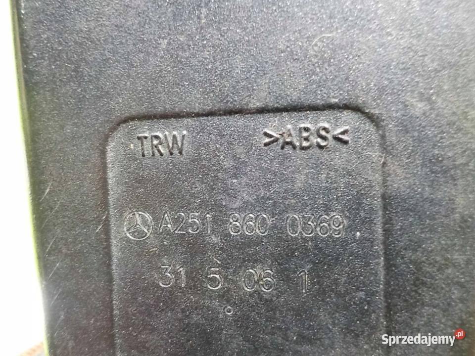 MERCEDES R W251 07r napinacz zapinka pasa lewa Suków