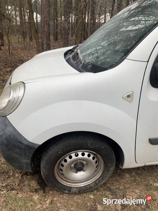 Błotnik lewy Kangoo II biały mozna zakladac Części samochodowe Warszawa