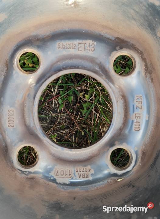 Felgi stalowe Opel R13 4x100 kołpaki Szczecin
