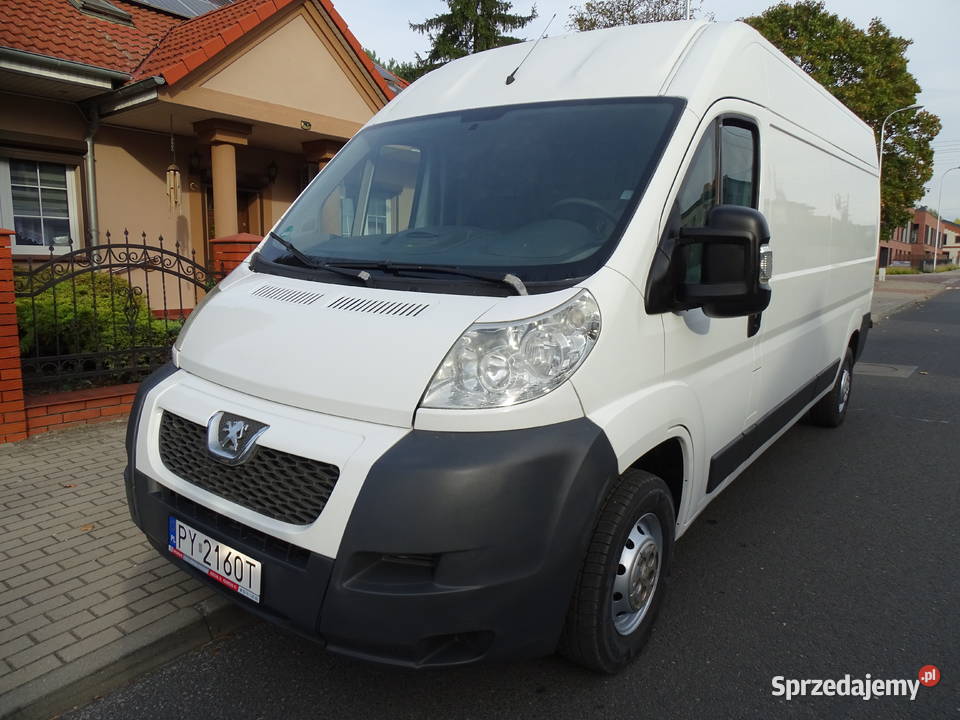 Peugeot BOXER 120 KONI KLIMASprawna L3 H2 Paka radio / CD Poznań