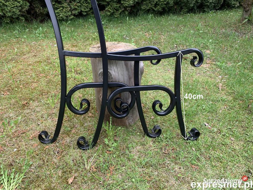 Nogi Noga stalowa do ławki stolika ogrodowego Rzeszotary