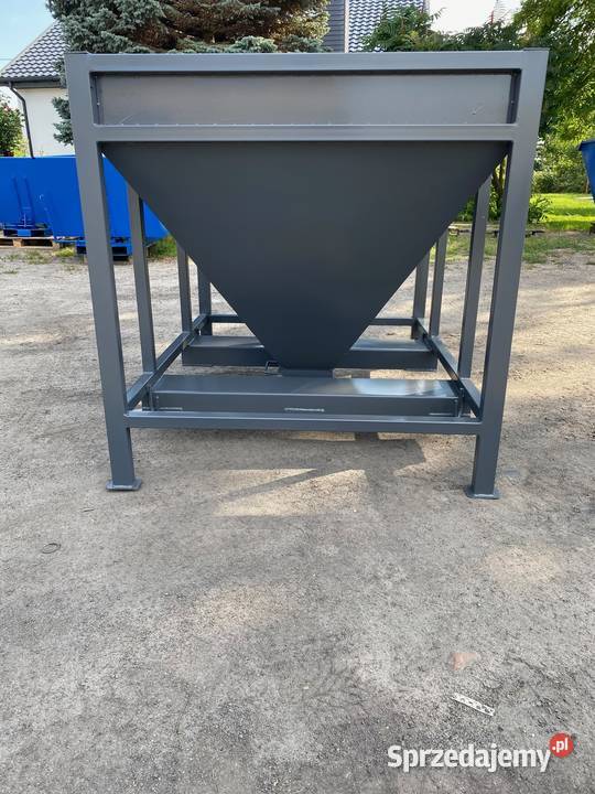 Kosz zasypowy Bufor przyjęciowy do big bag 2m3 Niedrzew Pierwszy