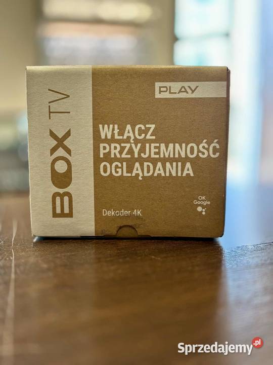 Dekoder PLAY BOX TV 4K DV8990 Komplet Elbląg