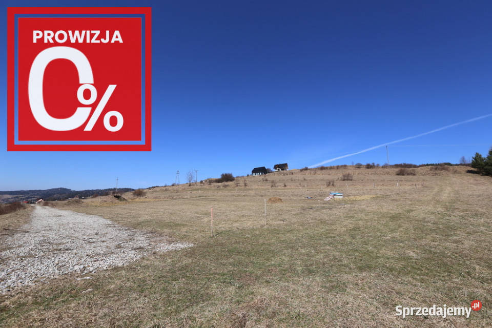 Widokowa działka budowana w Szlembarku Szlembark sprzedam