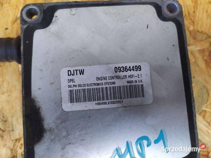 STEROWNIK SILNIKA KOMPUTER OPEL ZAFIRA VECTRA