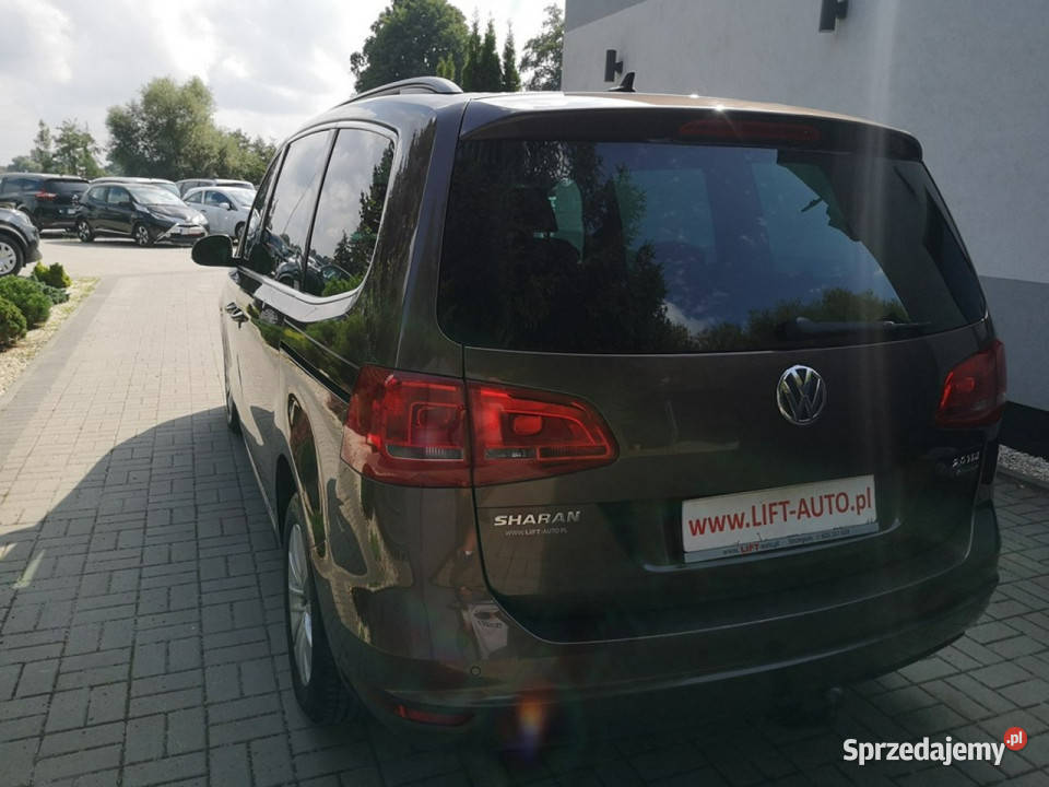 Volkswagen Sharan 20TDI 140 Klimatronic Tempomat światła do jazdy dziennej Sharan dolnośląskie Strzegom