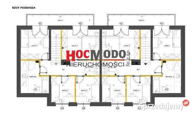 Nowoczesny bliżniak w Skubiance Skubianka