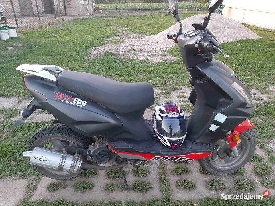 Skuter 5080 Romet 747 Eco OKAZJA Rok produkcji 2010 Czyżew sprzedam