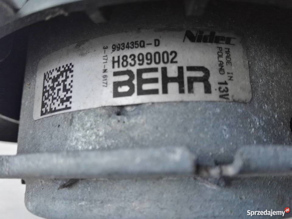 SMART FORTWO 451 Wentylator Chłodnicy L9494001 wielkopolskie Międzychód