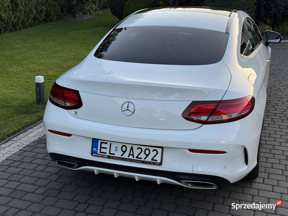 MercedesBenz Klasa C W205 Coupe AMG Salon 1 Aleksandrów Łódzki sprzedam