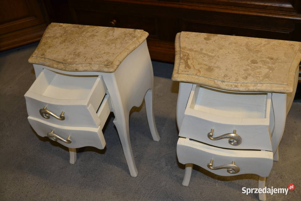 szafki nocne glamour kamień sprzedam