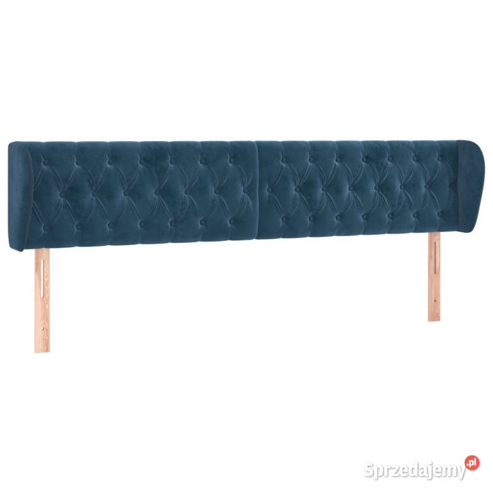 Zagłówek uszak ciemnoniebieski 203x23x7888 Warszawa