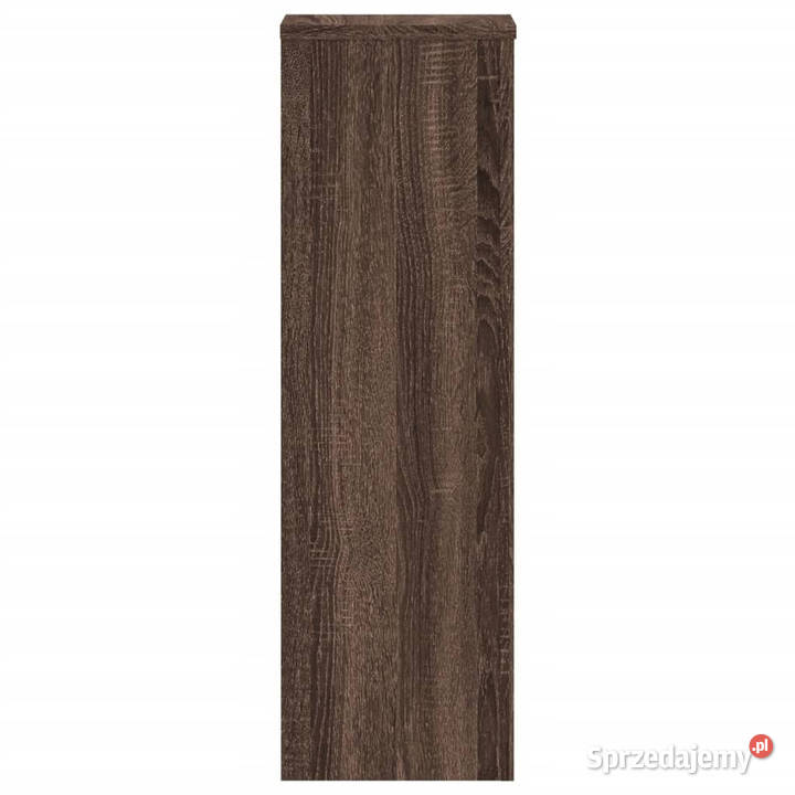 Stojaki na rośliny 2 brązowy dąb 25x25x80 Pozostałe