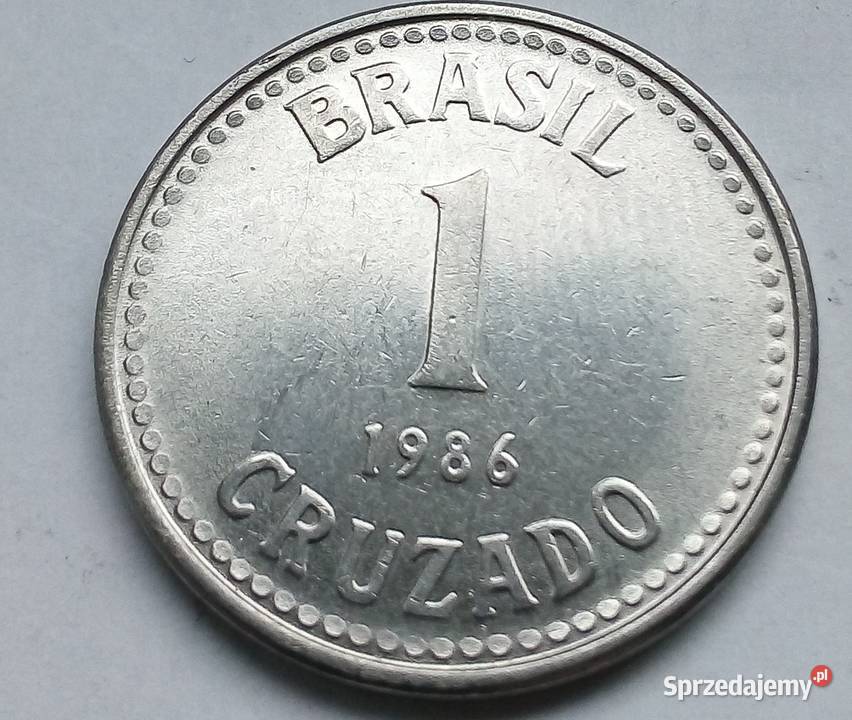 BRAZYLIA1 CRUZADO1986 r HERB Legionowo sprzedam