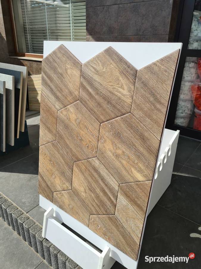 Płytki HEXAGON HEX UNIWERSUM WOOD BEIGE 26X26 G1 Płytki podłogowe Opoczno