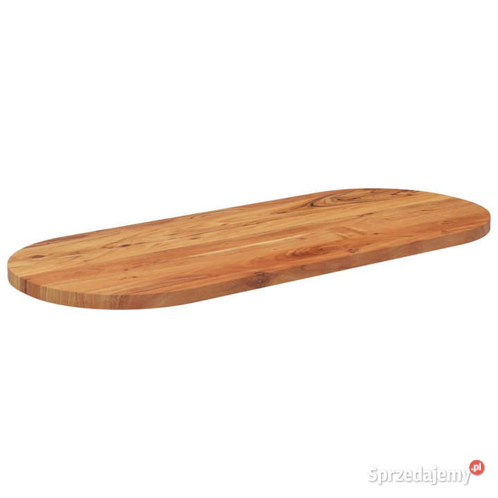 Blat do stołu 100x40x25 owalny lite drewno Warszawa