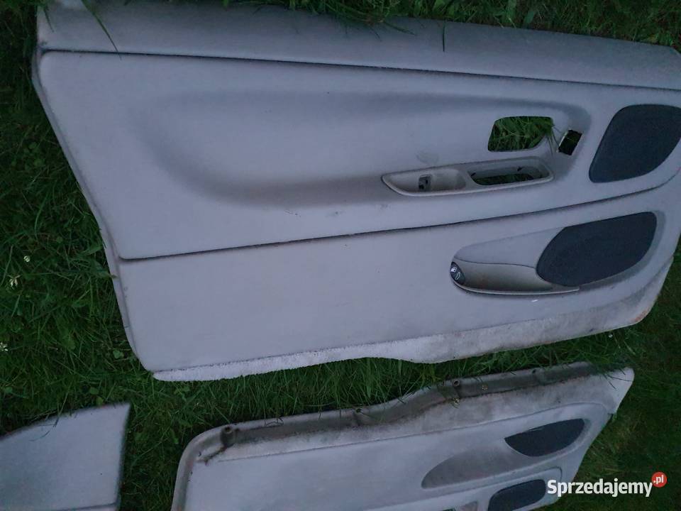Boczki drzwi volvo c70 I 9704 oak skóra komplet Kraków