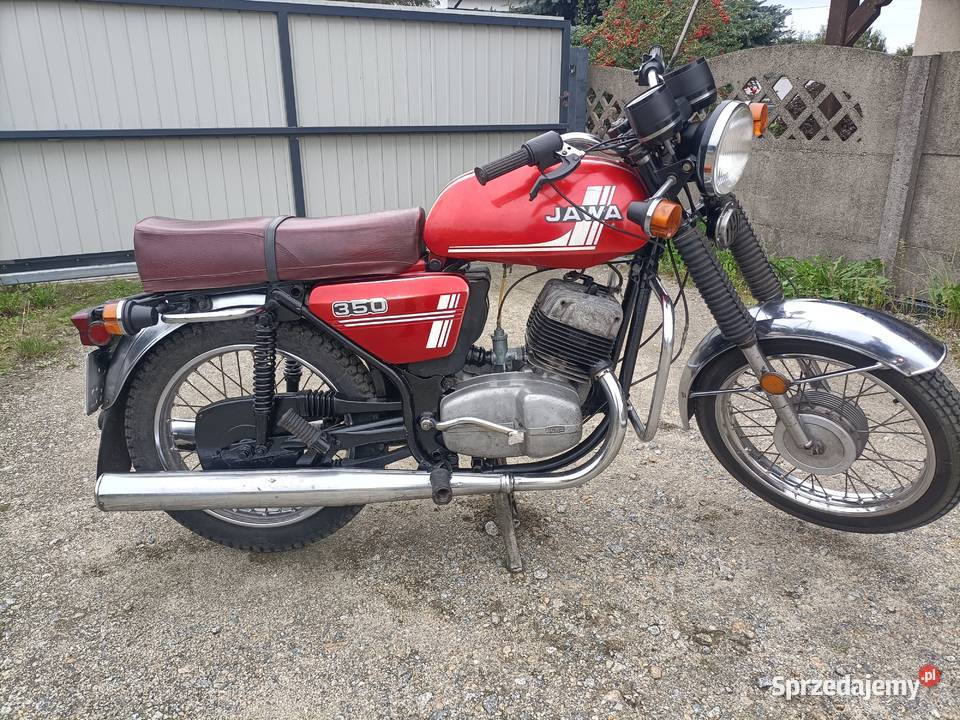 Jawa 350 zarejestrowana kujawsko-pomorskie Padniewko