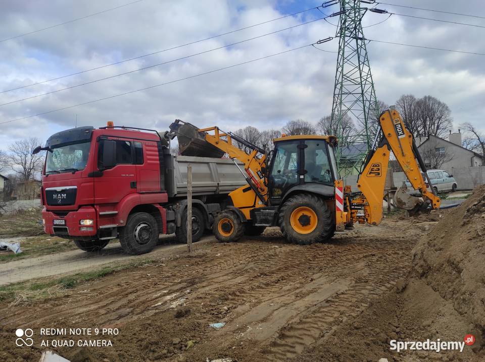 Piasek Ziemia Żwir Kamień drogowy Gruz Transport Łańcut