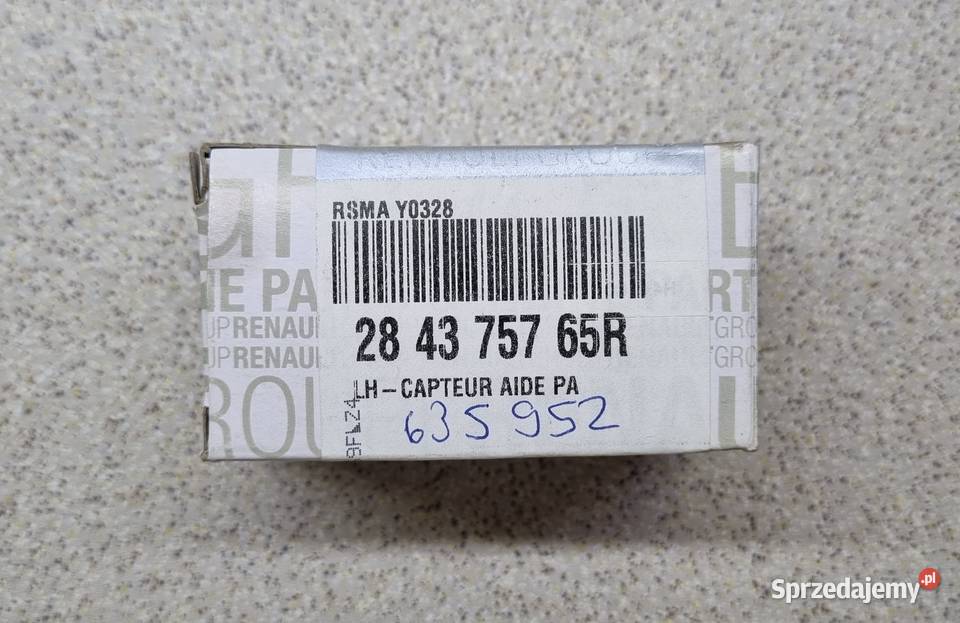 Czujnik parkowania cofania RENAULT DACIA osobowe
