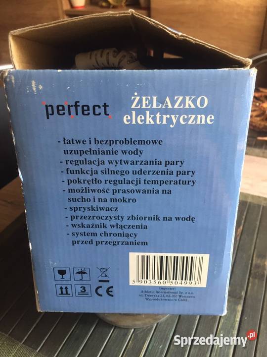 Żelazko elektryczne Perfect PT1588