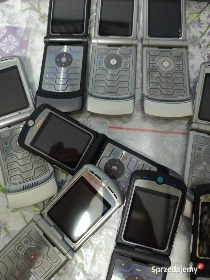 Motorola V3 Legnica 9 sztuk