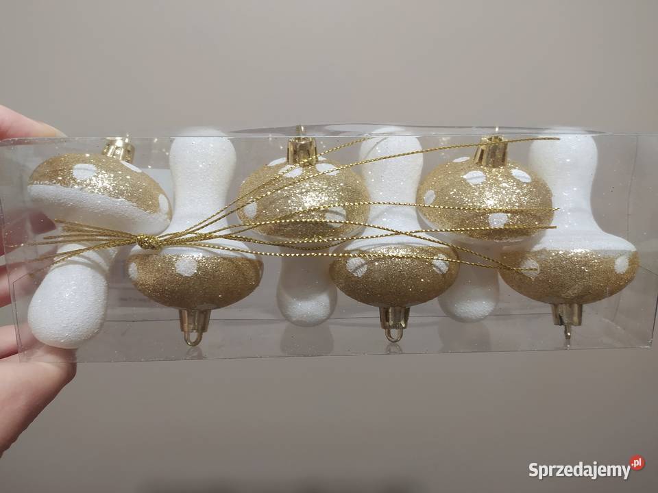 Ozdoby choinkowe bombki sople sopelki grzybki Koszalin