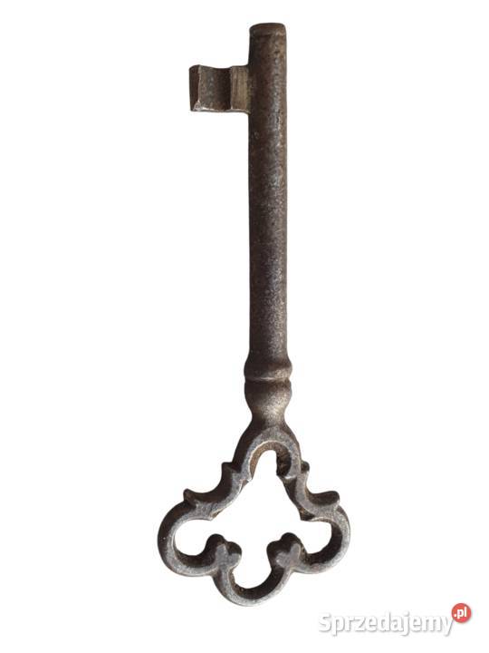 Stary stylowy metalowy klucz XVIIIXIX w ręcznie Cieszyn sprzedam