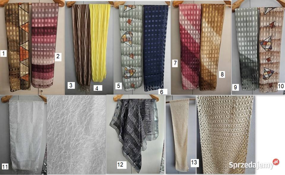 Śliczne szaliczkiapaszki Warszawa