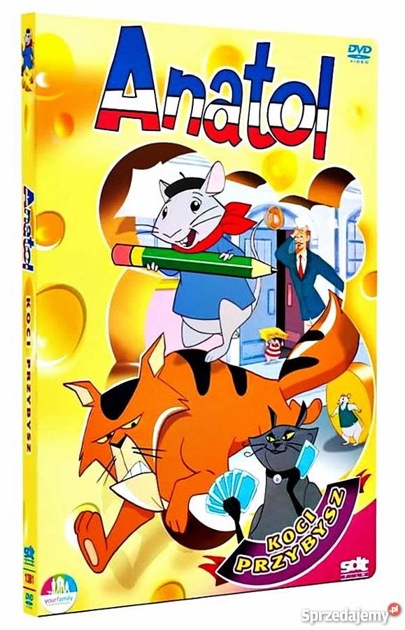 ANATOL KOCI PRZYBYSZ animowany Kalisz sprzedam