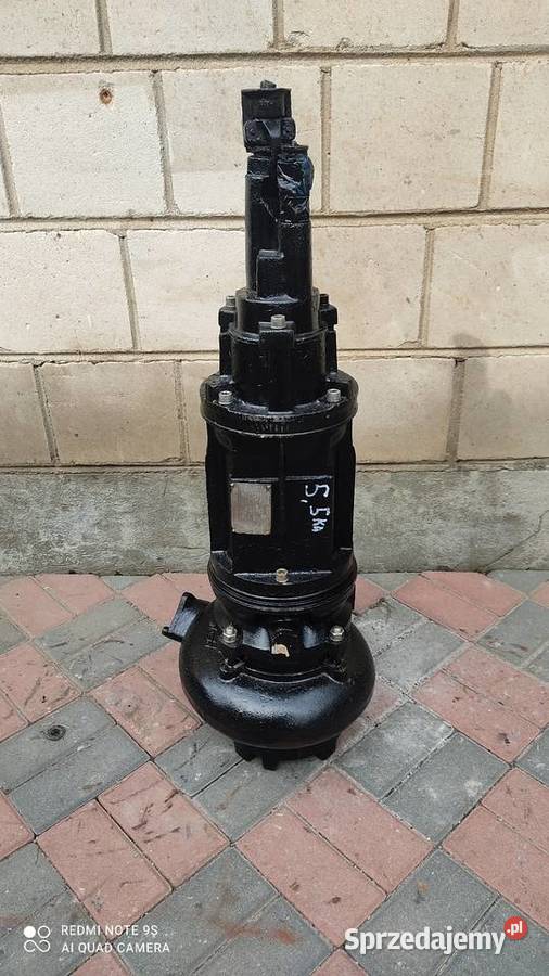 pompa zatapialna szlamowa gurnicza Hidrostal 55 Nowy Tomyśl