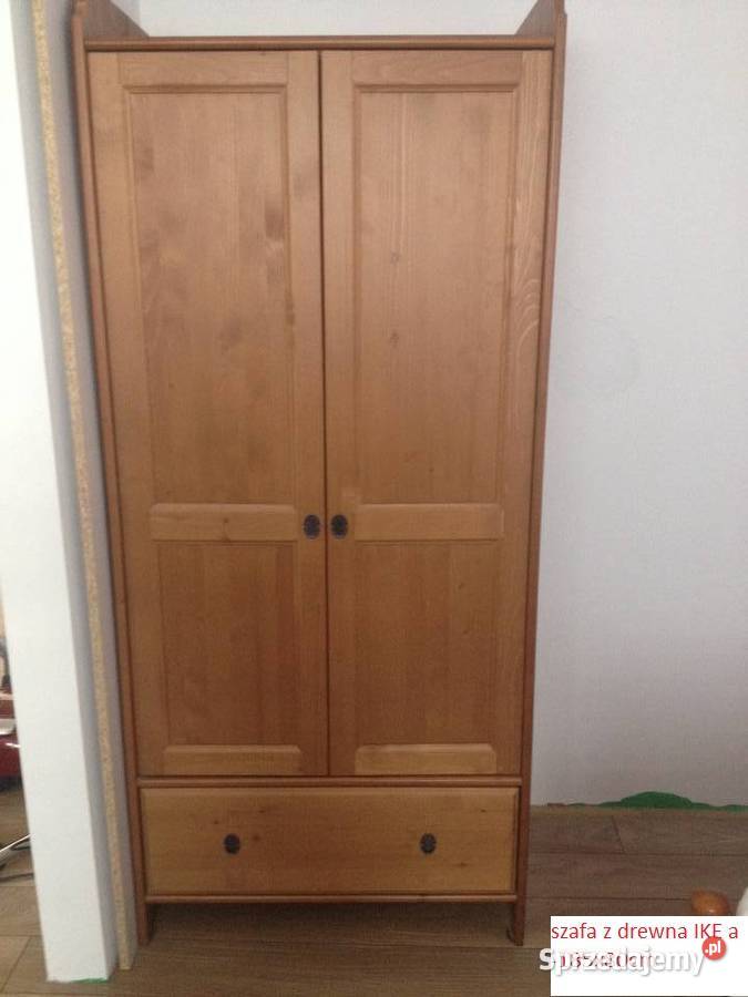 Szafa IKEA LEKSVIK drewnokomodaregał IKEA Hemnes Warszawa