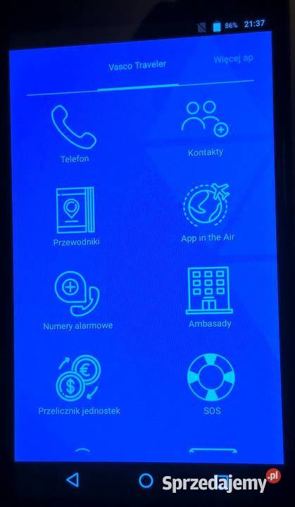 Vasco Traveler Premium 5 Smartfon Turysty małopolskie