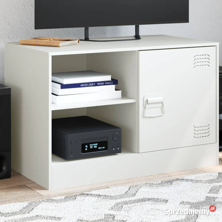 Szafka pod telewizor biała 67x39x44 stalowa Warszawa