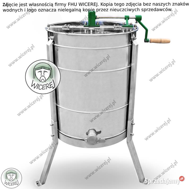 PREMIUM Miodarka 3 ramkowa Diagonalna podkarpackie