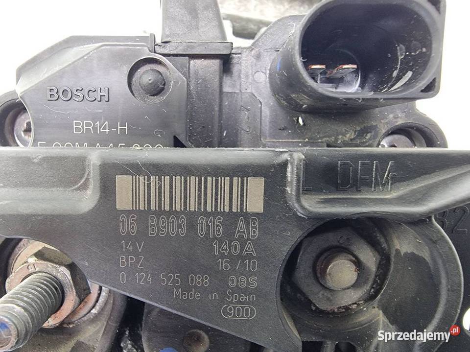 ALTERNATOR SKODA OCTAVIA II 06B903016AB kujawsko-pomorskie Lipno