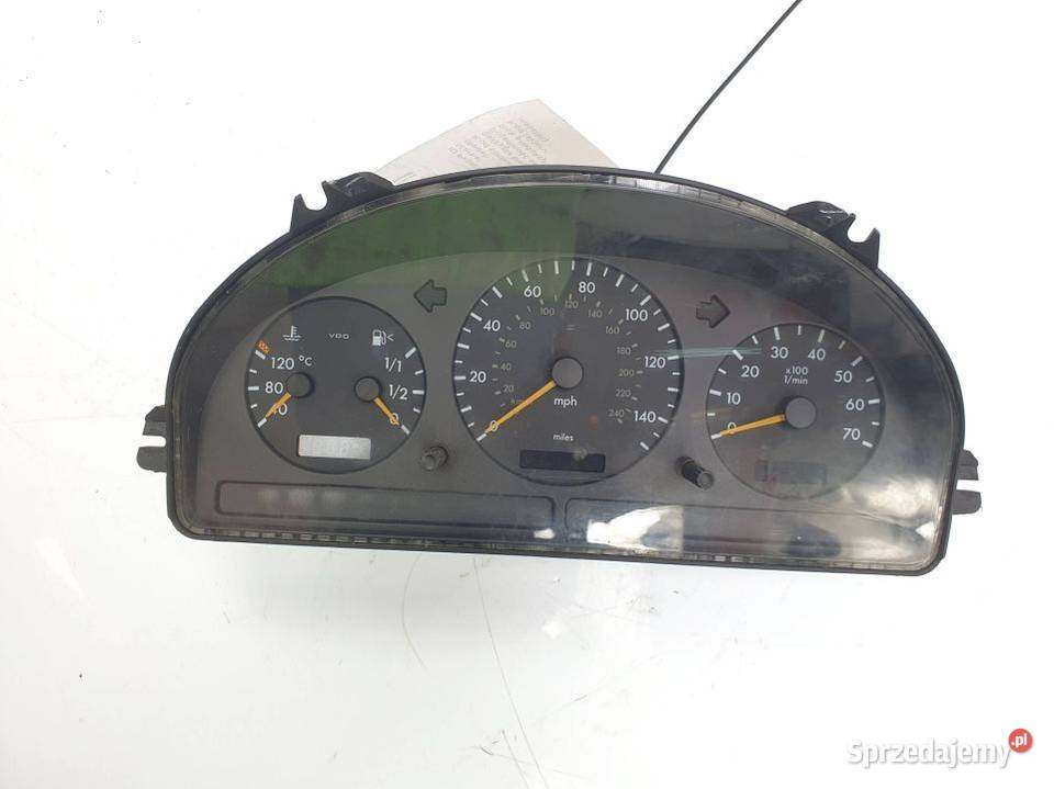 LICZNIK ZEGAR MERCEDES ML W163 A1635405611 kujawsko-pomorskie Lipno