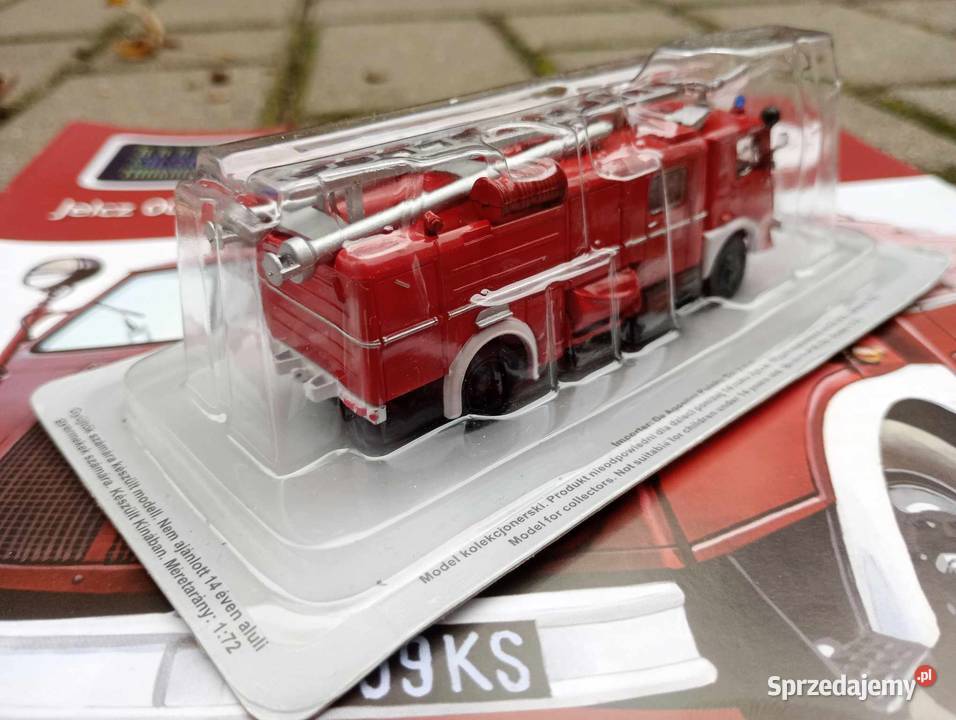 JELCZ 003 straż pożarna wóz deagostini 172 mazowieckie Warszawa