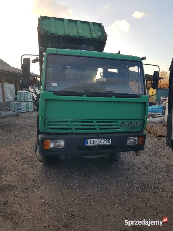 Man Steyr 13s18 Hds wywrotka Rozkopaczew