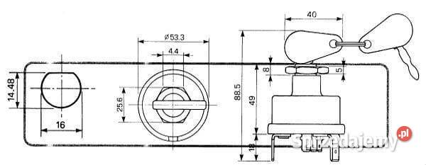 Stacyjka zapłonu 1234 Cobo 14188000 Kamionna sprzedam