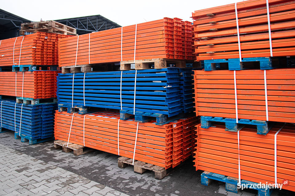UŻYWANE regały magazynowe ODBOJE kraty ramy Magazynowanie Gdańsk