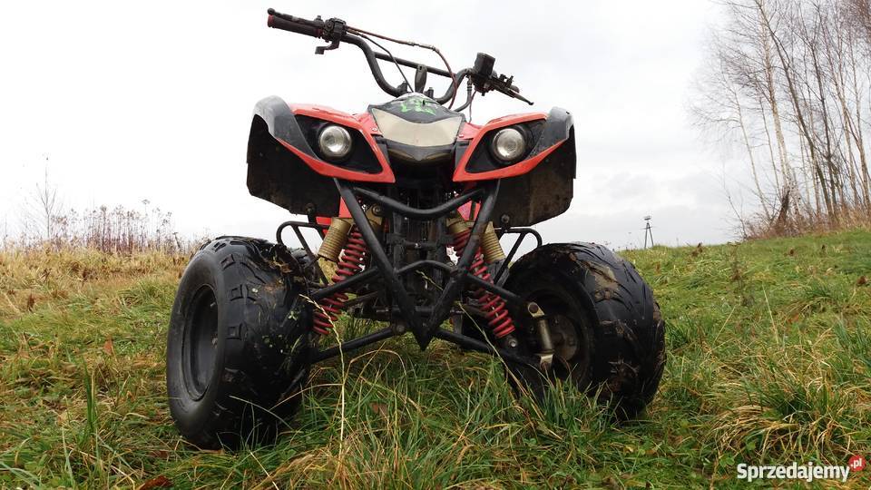 Sprzedam Quad 125 z pługiem łancuchami Brzesko