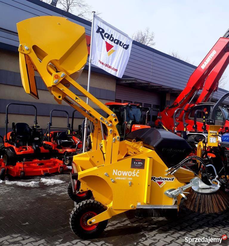 Zamiatarka komunalna RABAUD URBANET 1500 Lublin