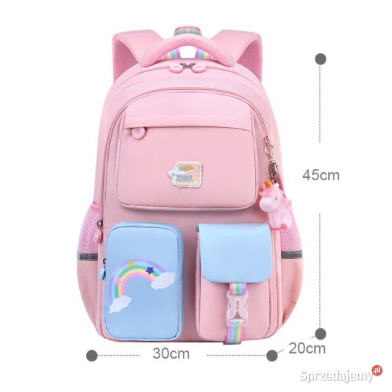 Plecak szkolny Rainbow Sweet wodoodporny z Racibórz sprzedam