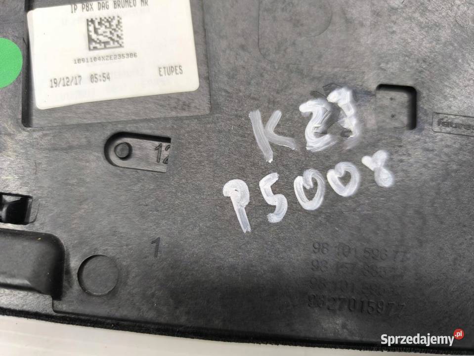 DEKOR LISTWA KONSOLI PEUGEOT 5008 II 9810159677 wielkopolskie