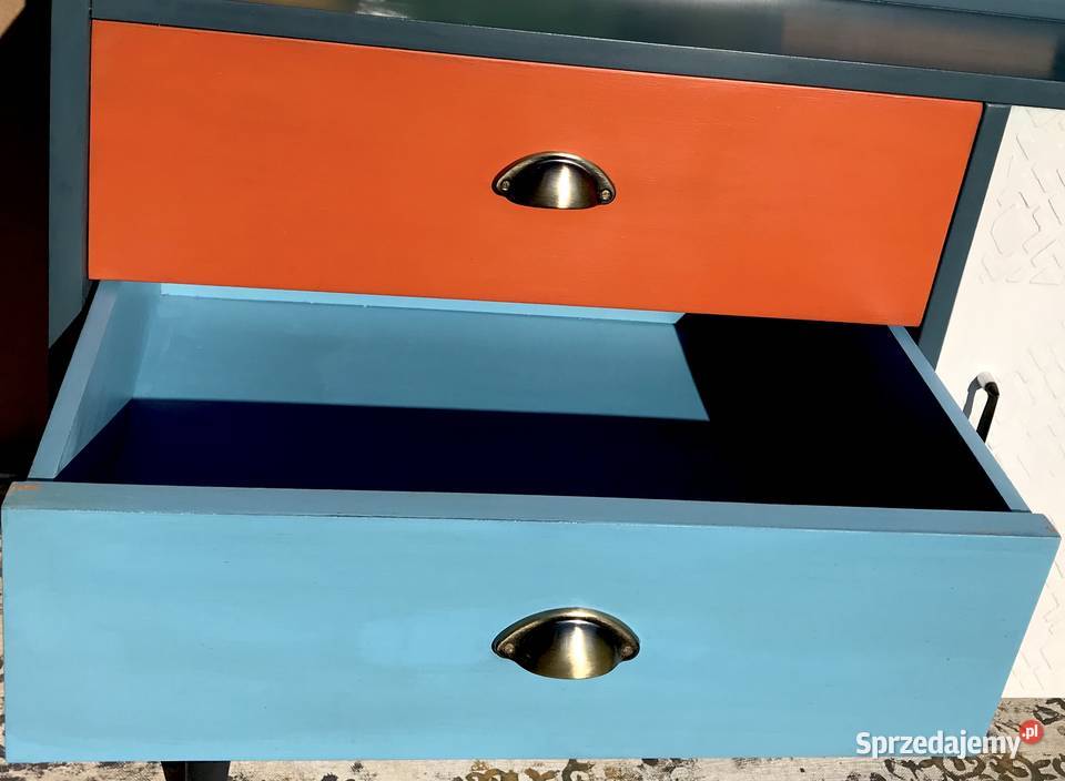 Regał PRL kredens retro vintage Szafy, regały, półki Przeworsk