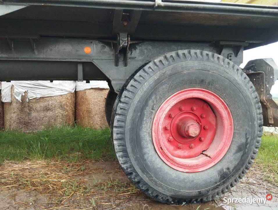 Przyczepa wywrotka nieuszkodzony Przyczepy rolnicze Przyczepy rolnicze Rawica Nowa
