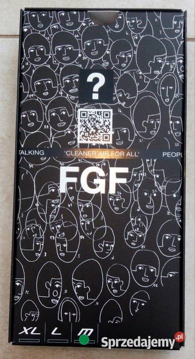 Maseczka antysmogowa Respro Cinqro Nowa