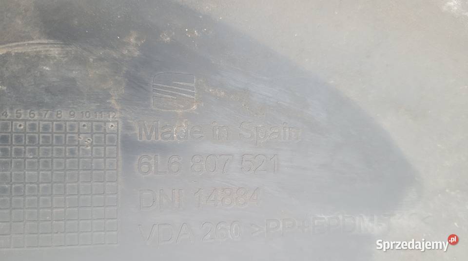 SEAT IBIZA III HOKEJ SPOILER DOKLADKA ZDERZAKA Ruda Śląska