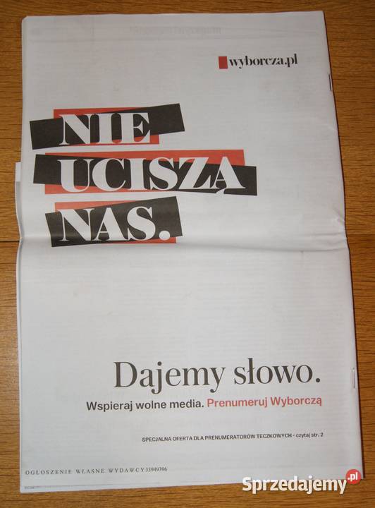 Magazyn Świąteczny Wyborcza na Złotą jesień sprzedam
